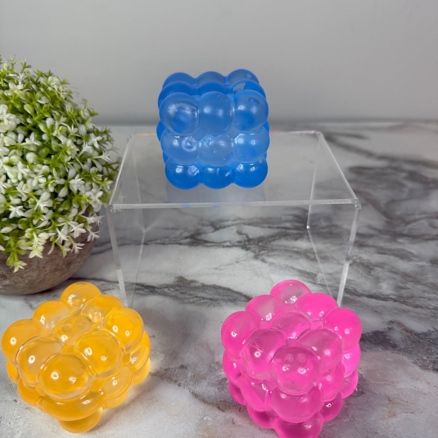 Squishy Toy - Smooth Cube