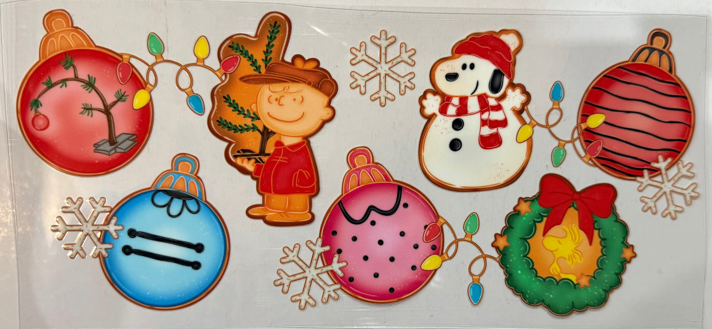 Peanuts Tumbler Wrap/Decal