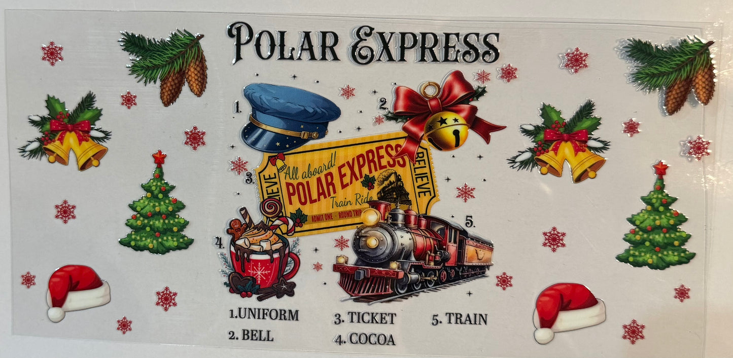 Polar Express Cup Wrap