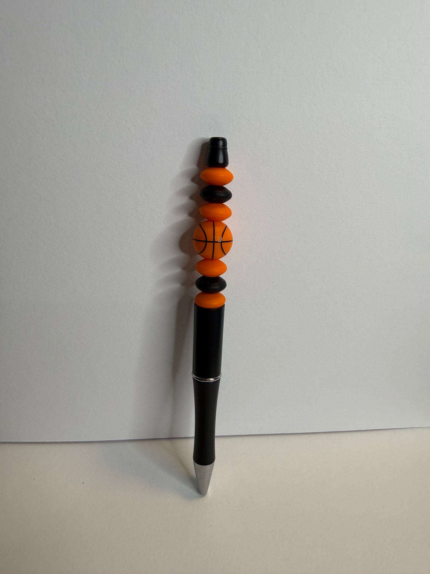 basketball on black premade pen