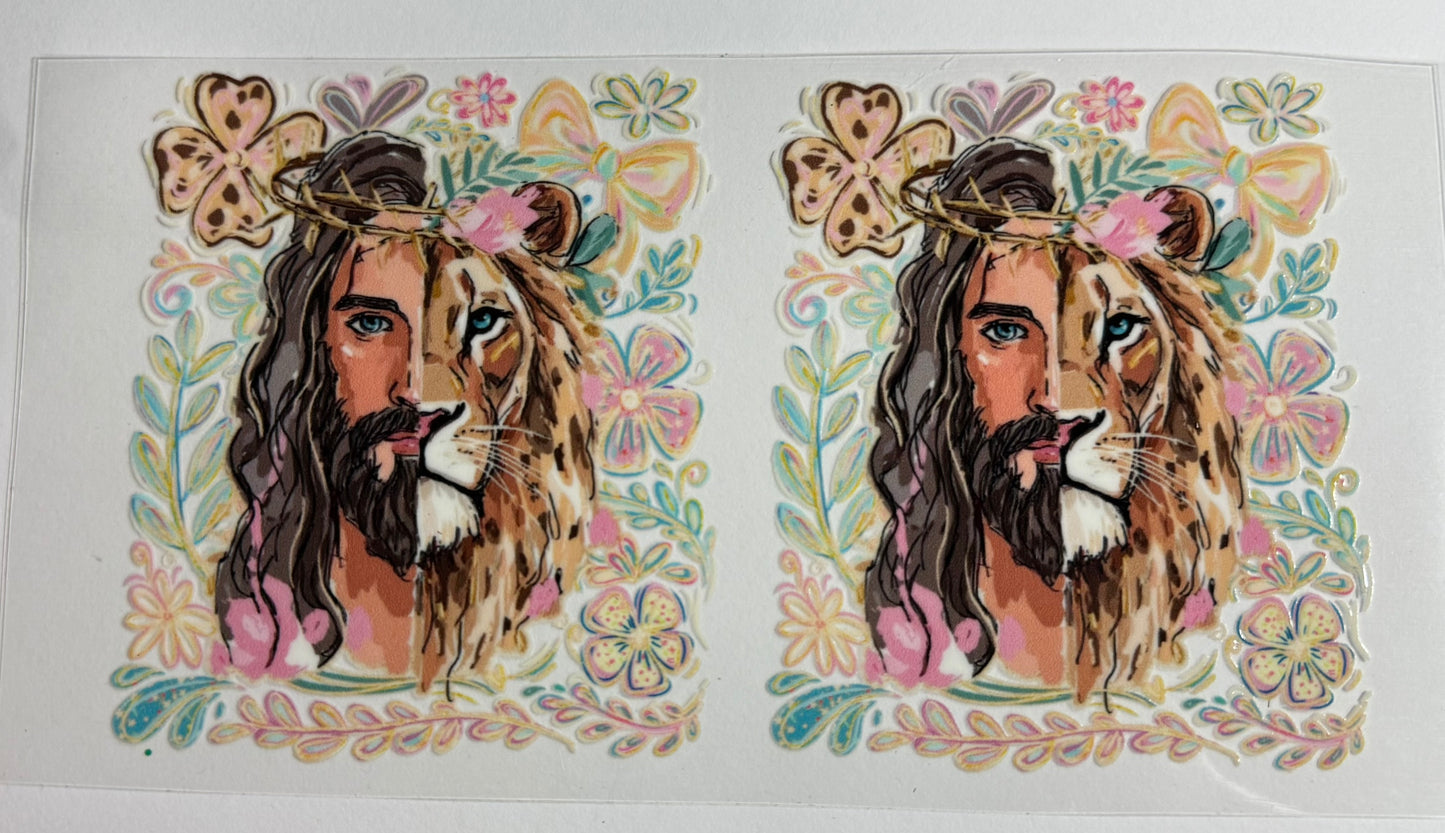 Jesus Lion Wrap/Decal