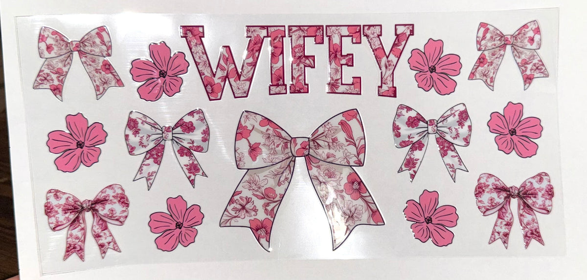 wifey Tumbler Wrap/Decal