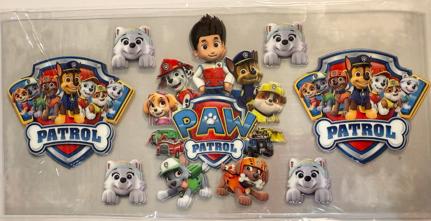 Paw Patrol Cup Wrap