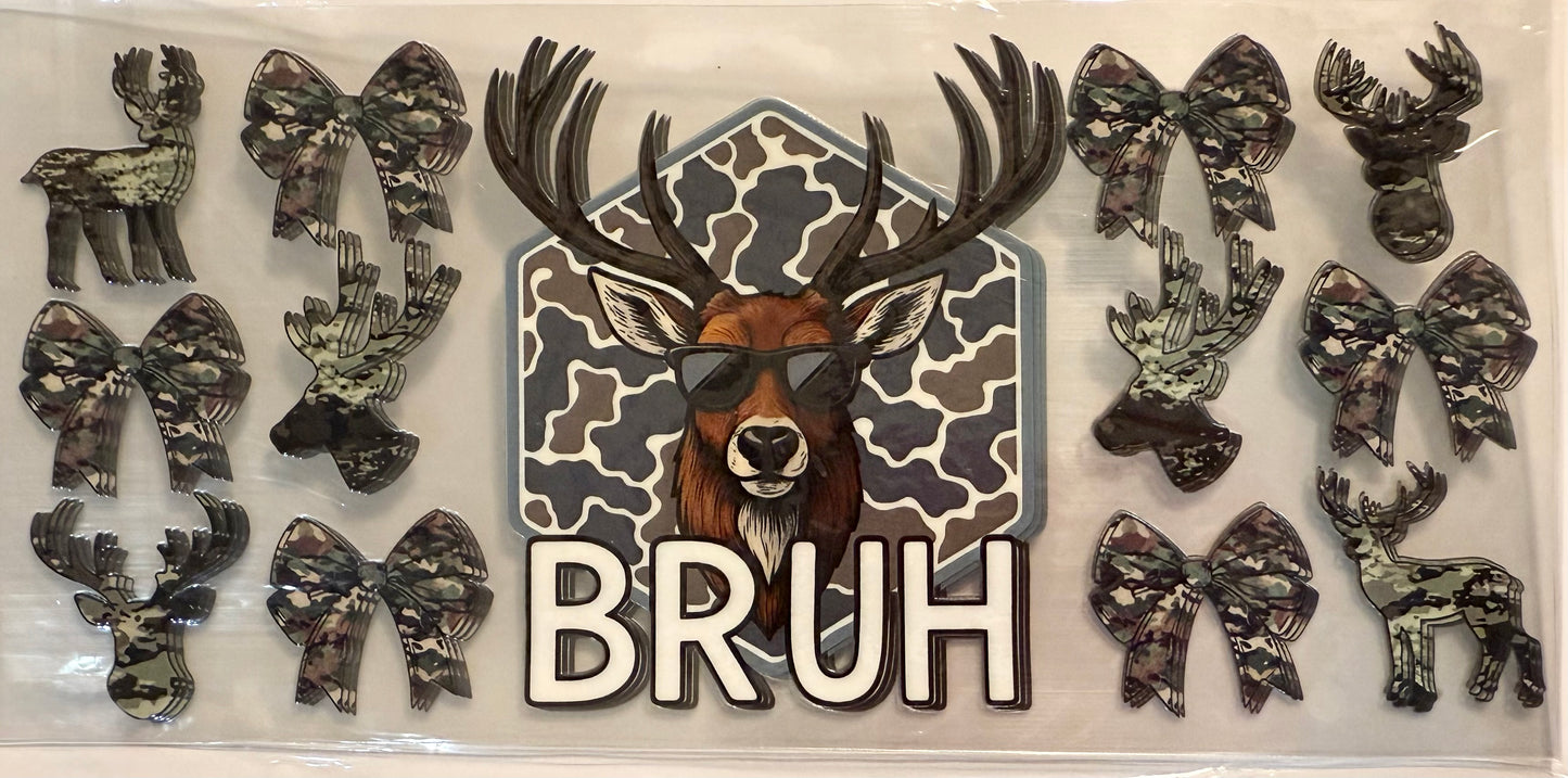 Bruh Deer Cup Wrap