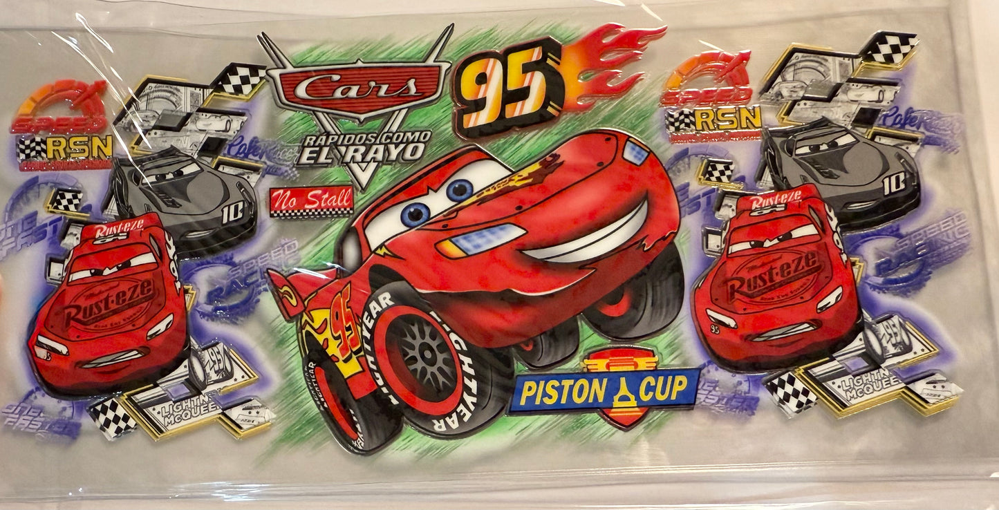 Cars Cup Wrap