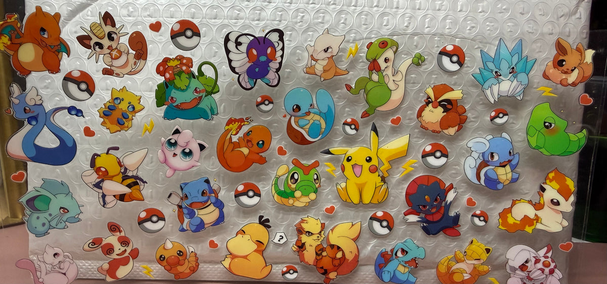 Pokemon Truck Tumbler Wrap/Decal