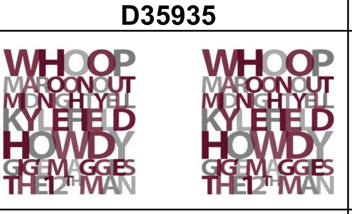 Tumbler Wrap/Decal