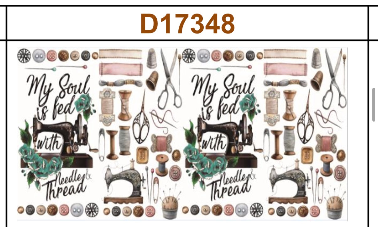 Tumbler Wrap/Decal
