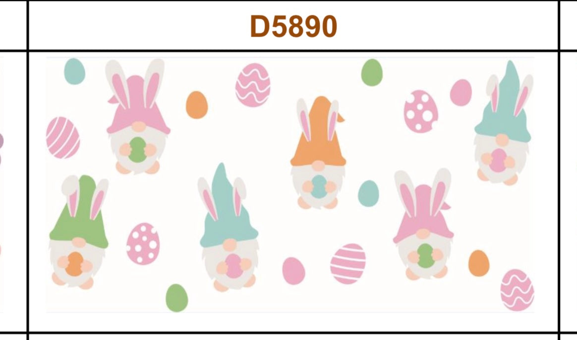 Tumbler Wrap/Decal - Easter Gnomes