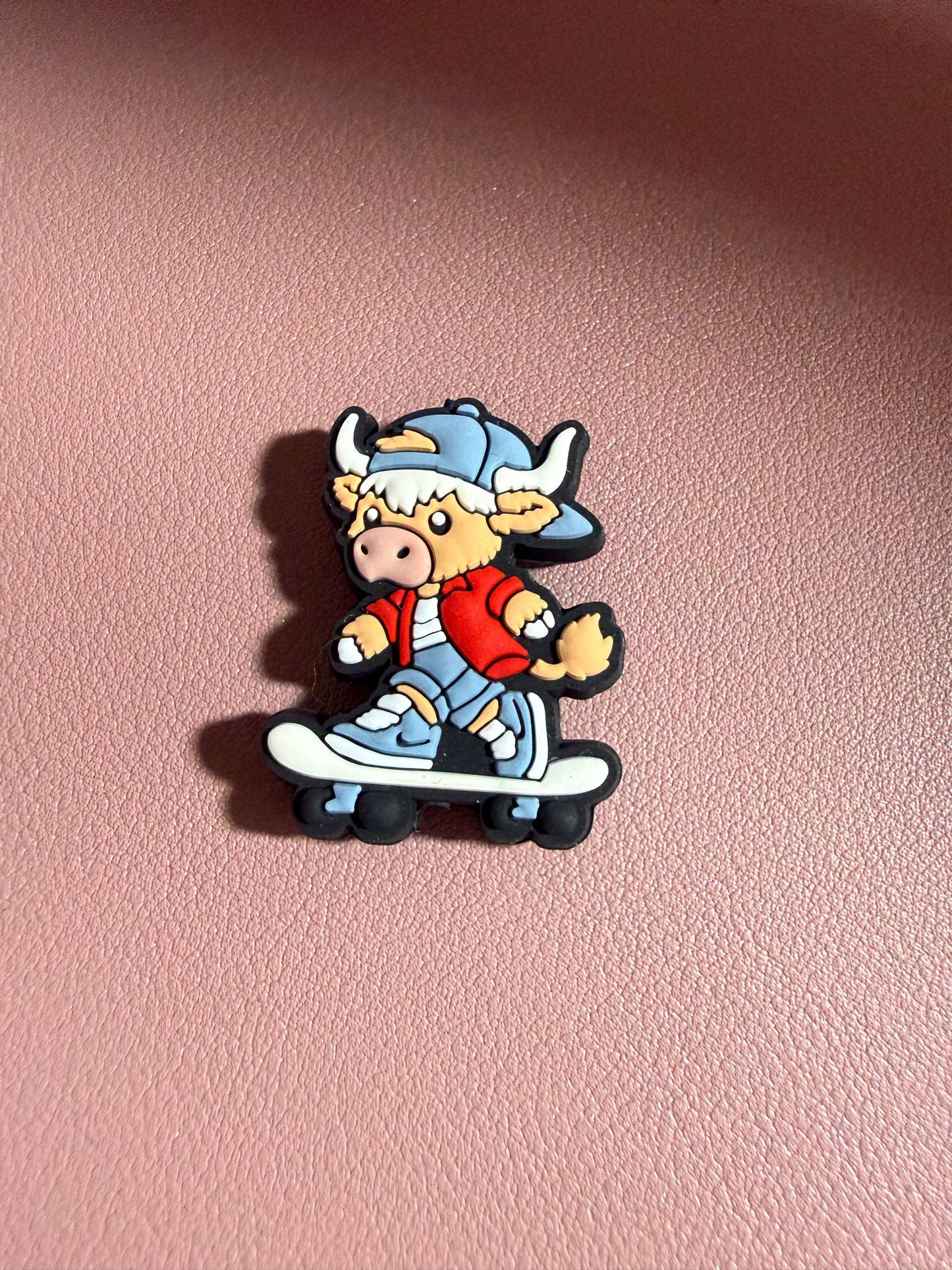 Skateboarder Cow Focal