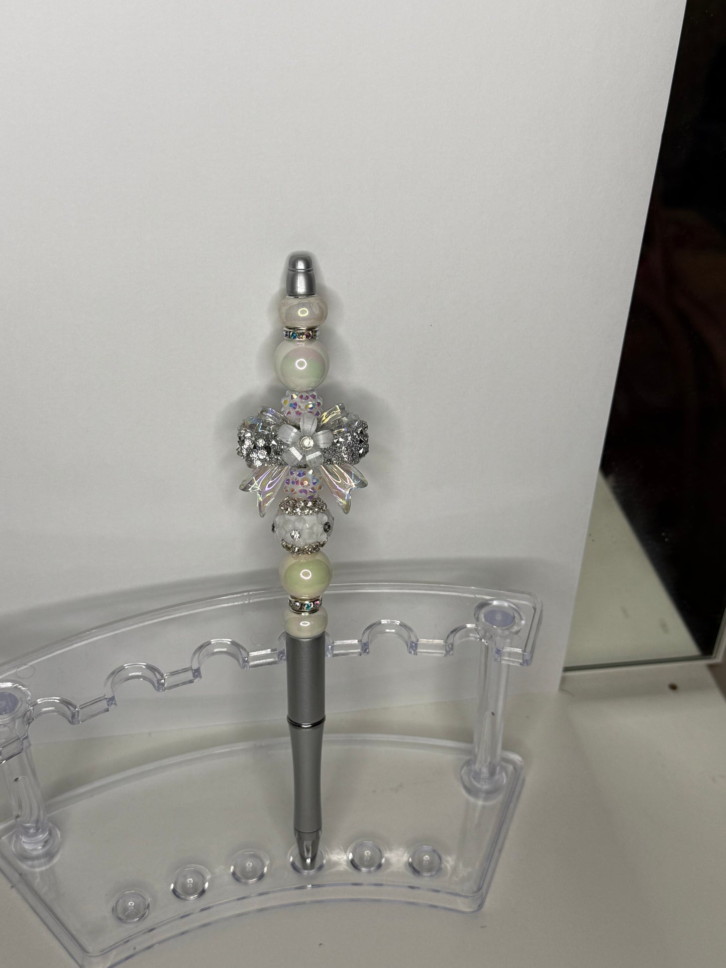 Ultimate Bling White/Silver Pen