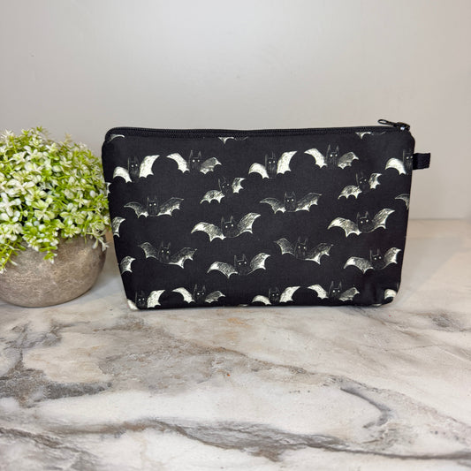 Pouch - Halloween Fall - Black Bat