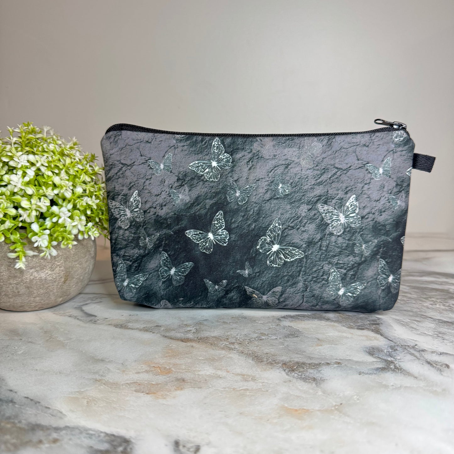 Pouch - Butterfly Grey