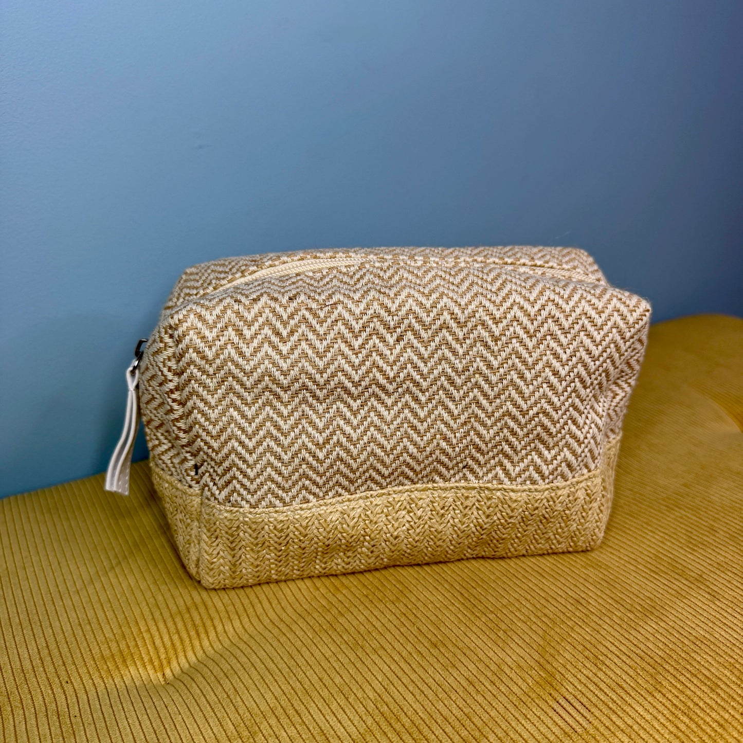 Travel Pouch - Chevron Neutrals