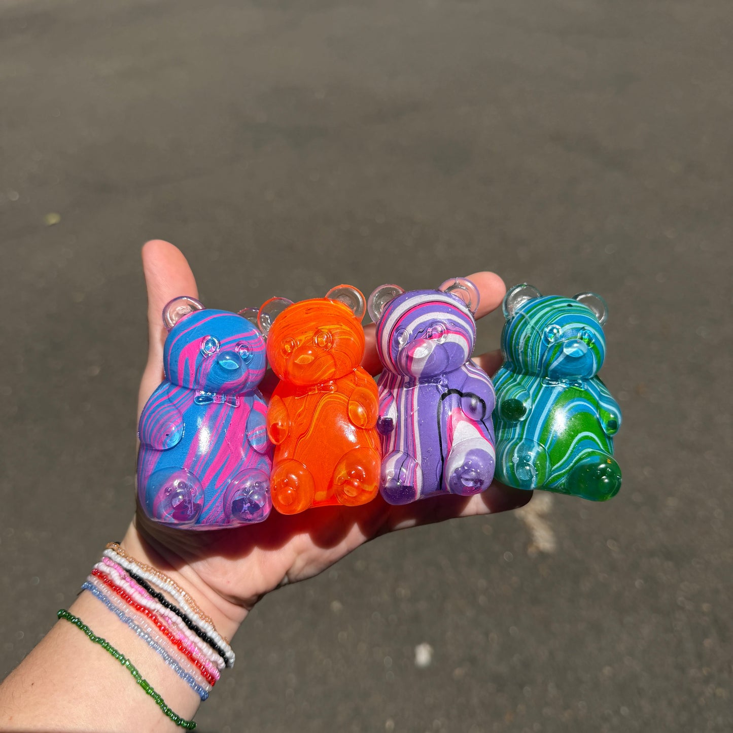 Squishy Toy - Gummy Bear, Marble