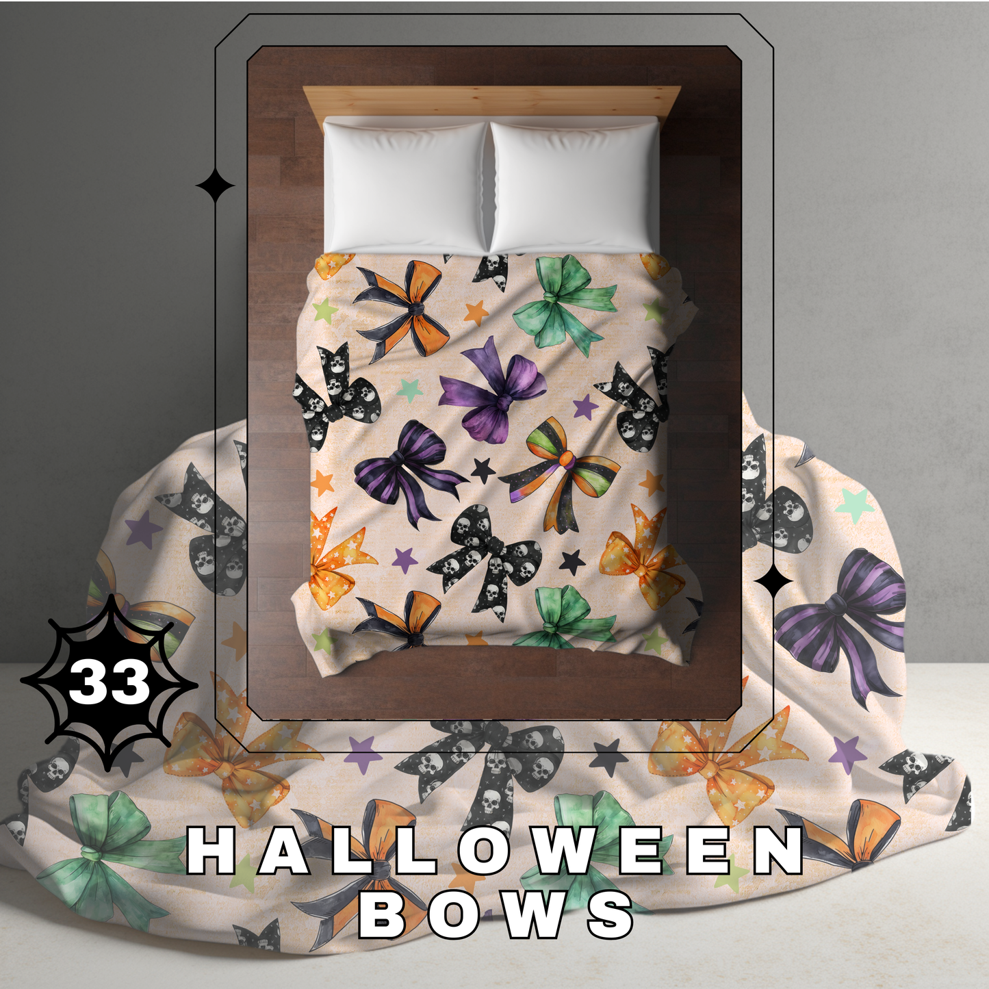 Blanket Halloween #33 - Halloween Bows - PREORDER