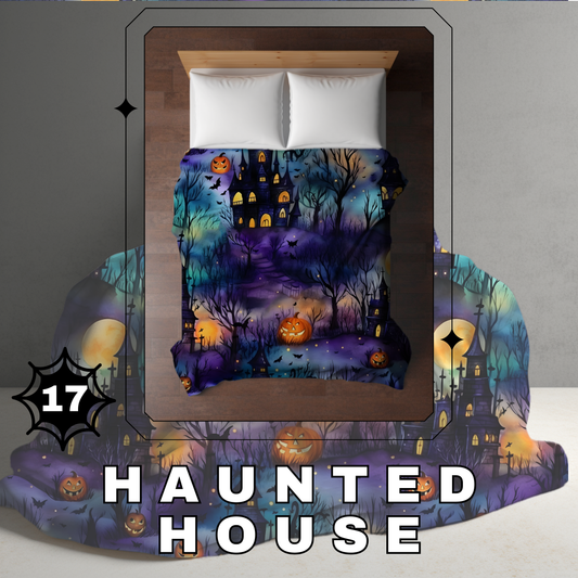 Blanket Halloween #17 - Haunted House - PREORDER