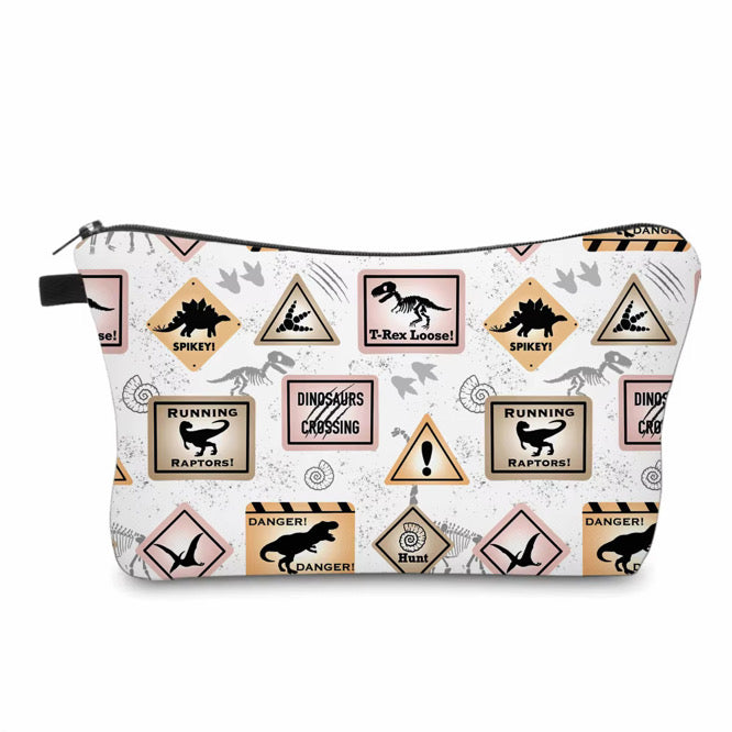 Pouch - Dino Danger Warning