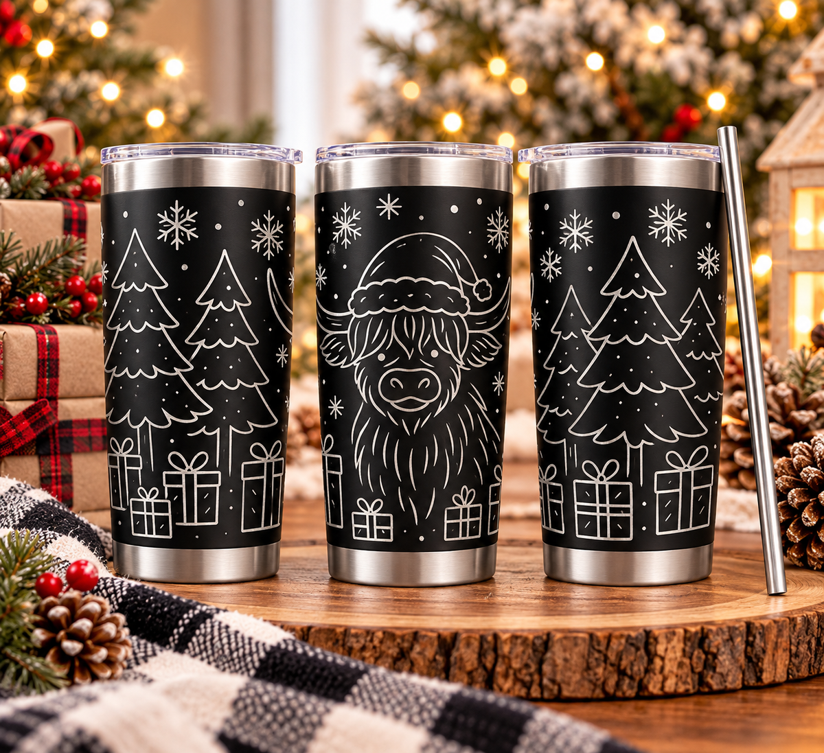 Tumbler 20oz - Christmas - PREORDER