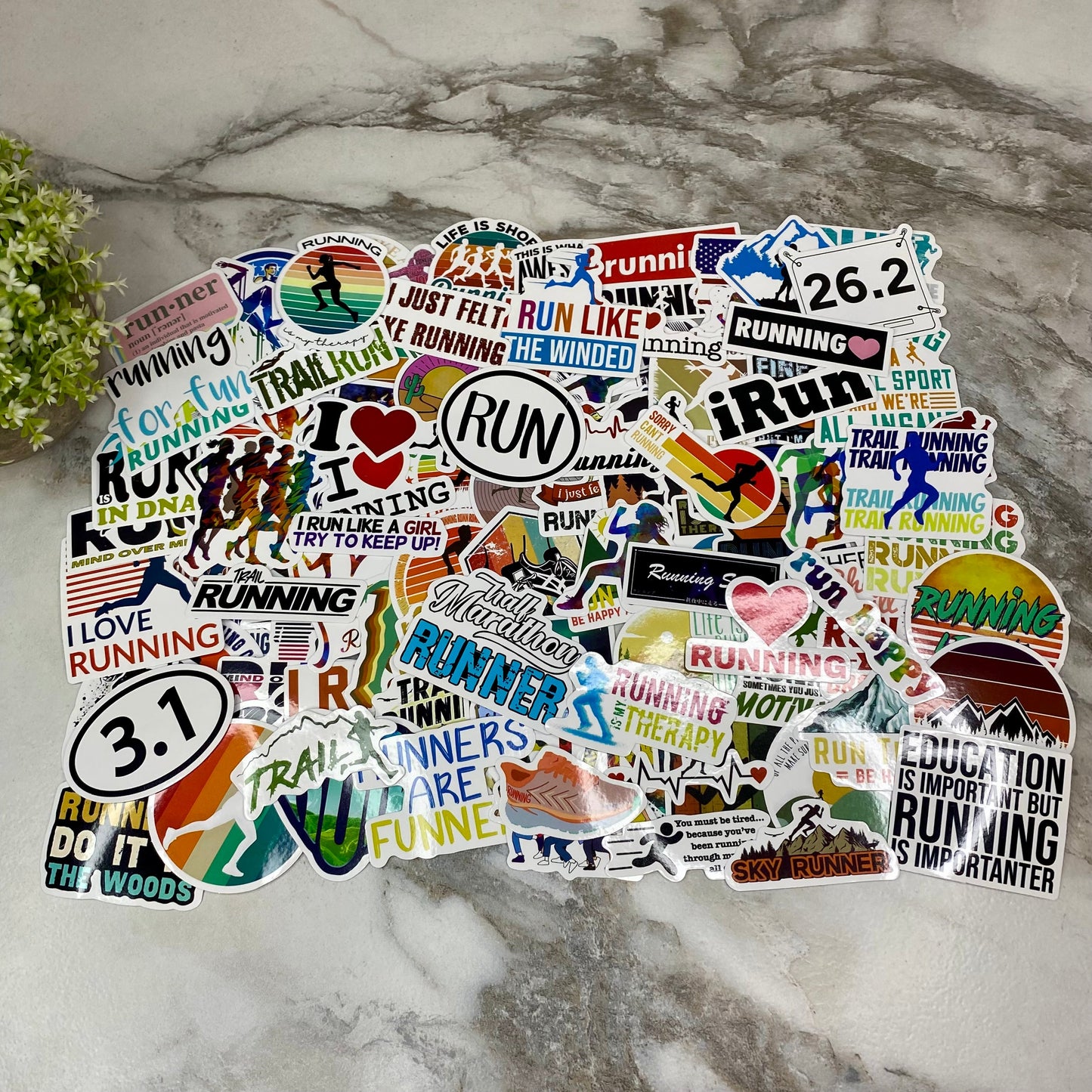 Stickers - Run