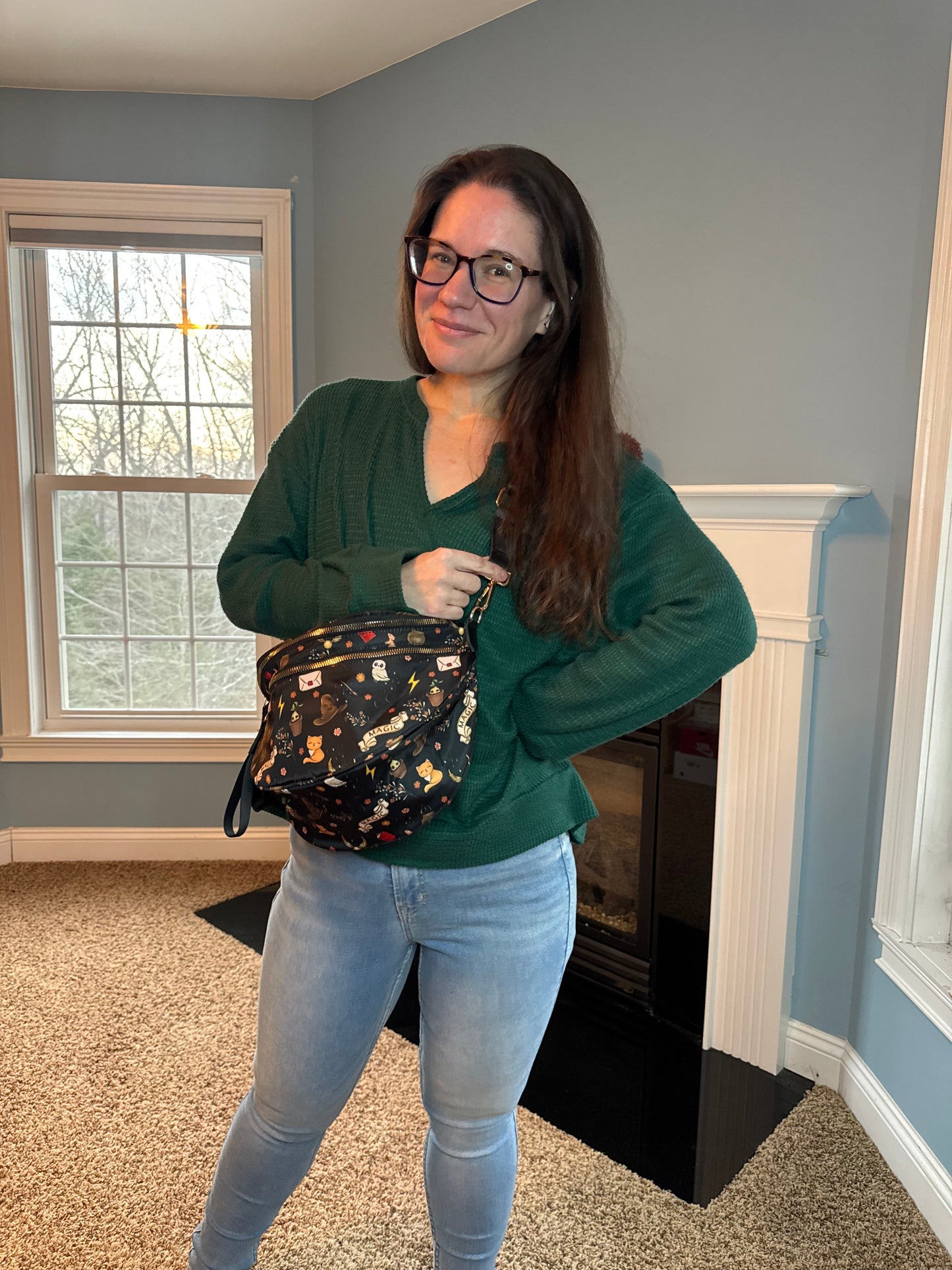 The Roni Nylon Crossbody - Magic