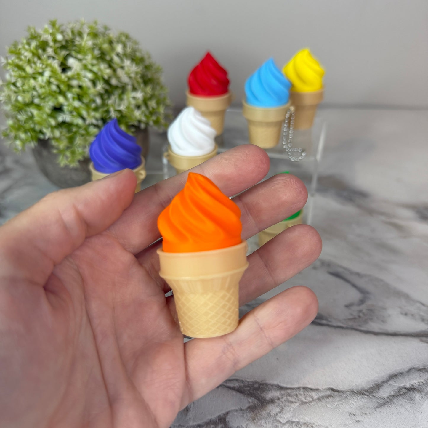 Clicker Toy - Ice Cream Cone