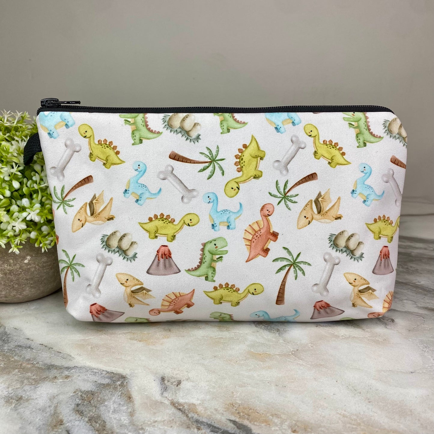 Pouch - Dino Dinosaur Colorful