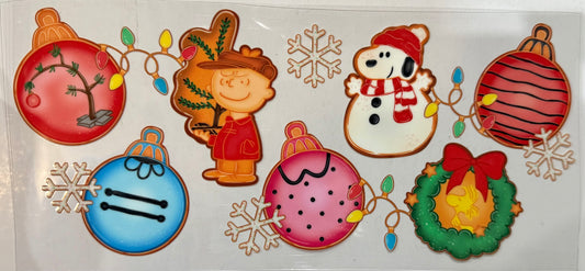Peanuts Tumbler Wrap/Decal