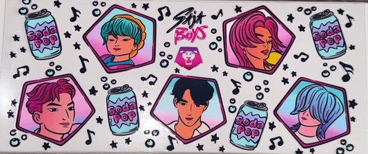 Tumbler Wrap/Decal - Saja Boys