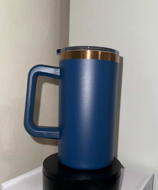 20 Oz Blue Stainless Mug