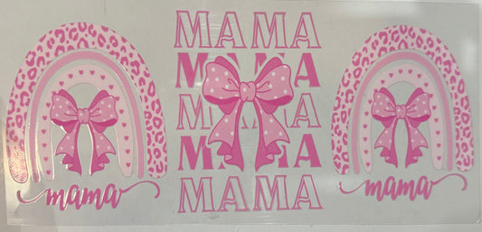 Mama Tumbler Wrap/Decal
