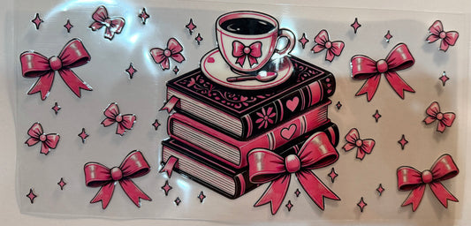 Books Cup Wrap