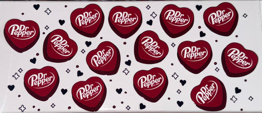 Tumbler Wrap/Decal-Dr Pepper