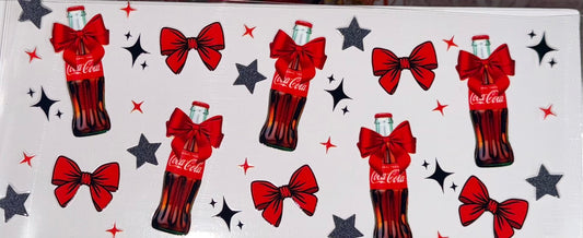 Tumbler Wrap/Decal-coca cola