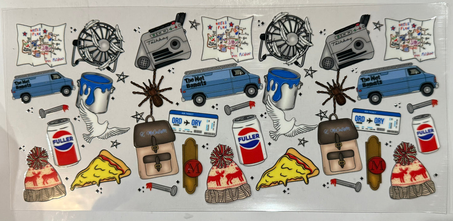 Home Alone Tumbler Wrap/Decal