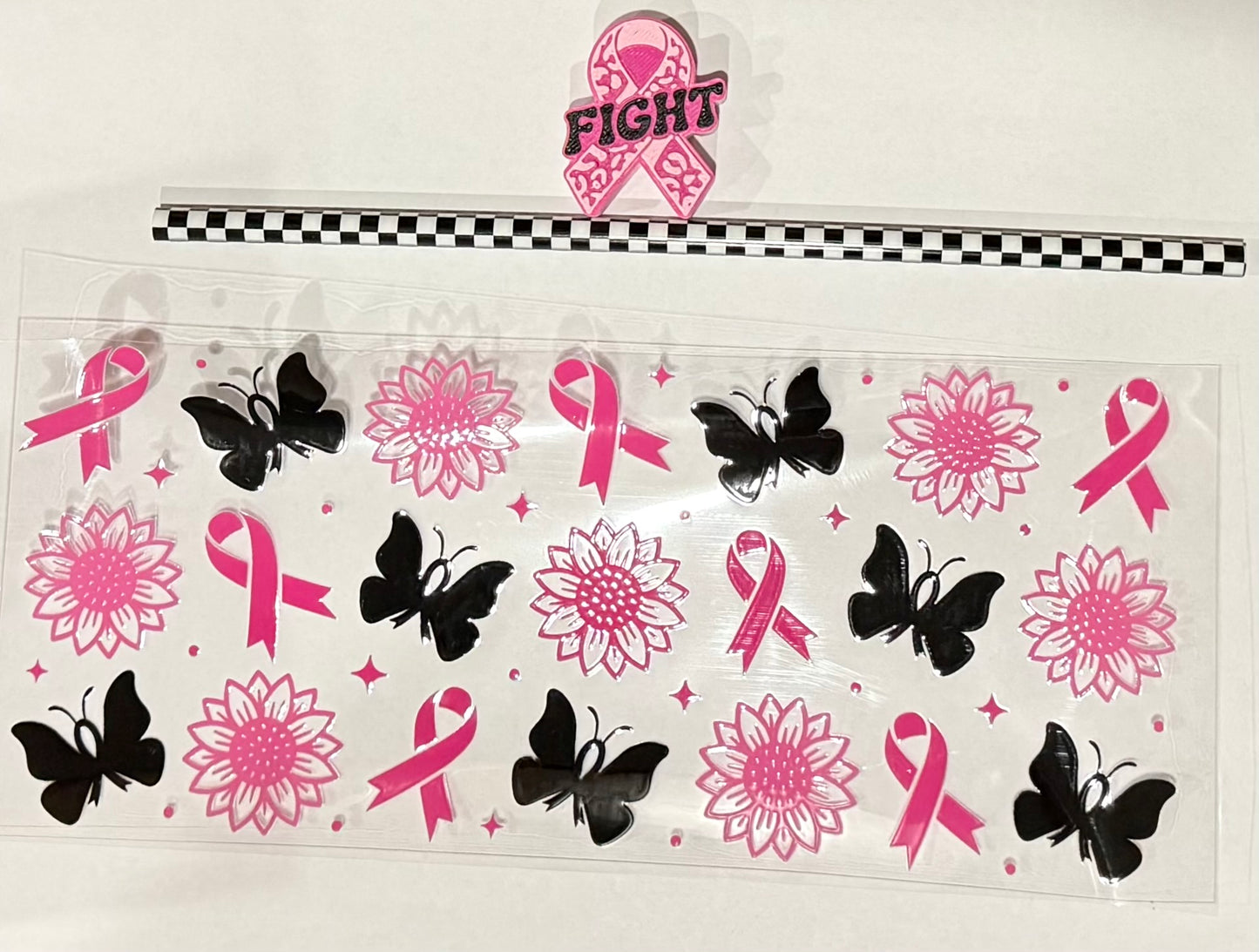 Decal Set- Pink Ribbon