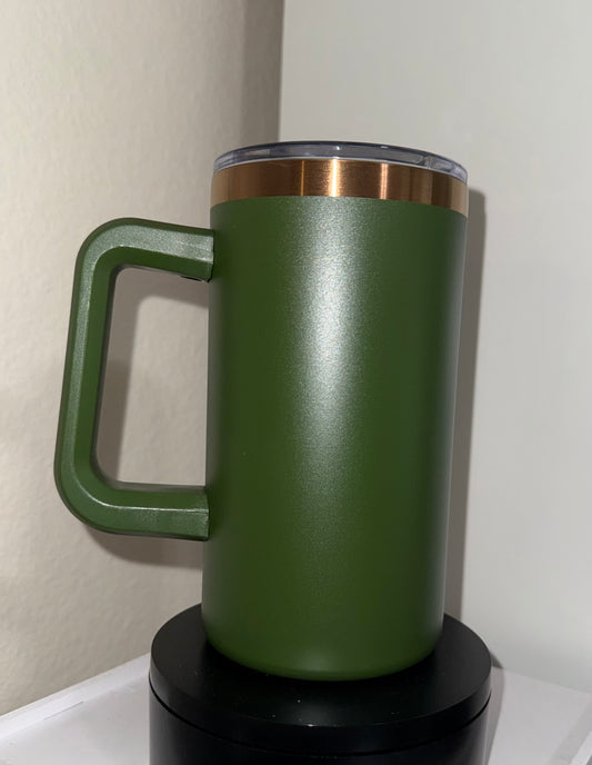 20 Oz Green Stainless Mug