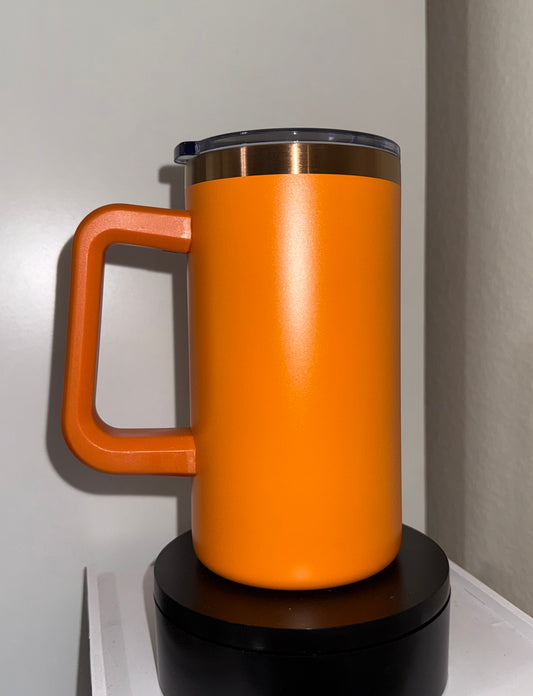 20 Oz Orange Stainless Mug