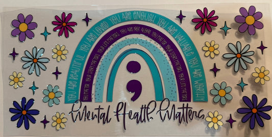 Mental Health Cup Wrap