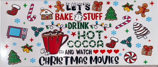 Tumbler Wrap/Decal - bake stuff