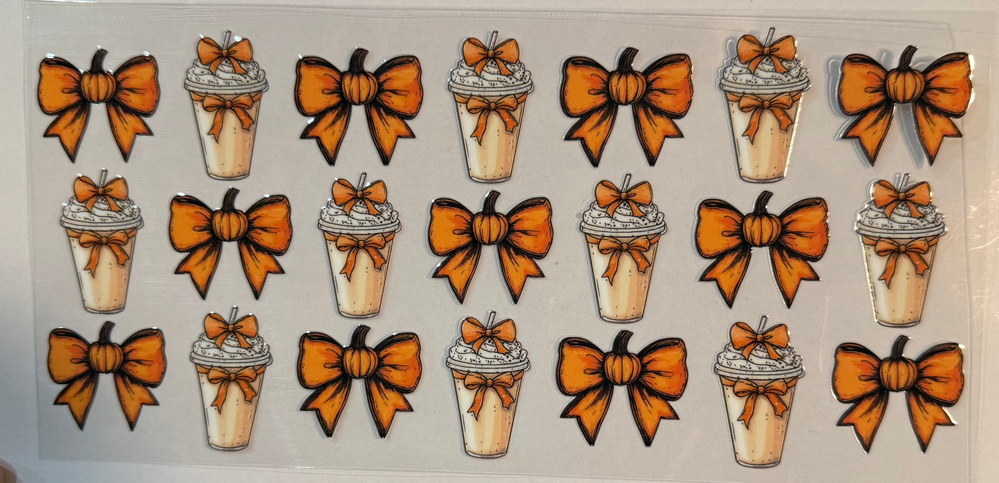 Bows and Coffee Cup Wrap