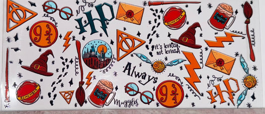 Tumbler Wrap/Decal - Harry Potter
