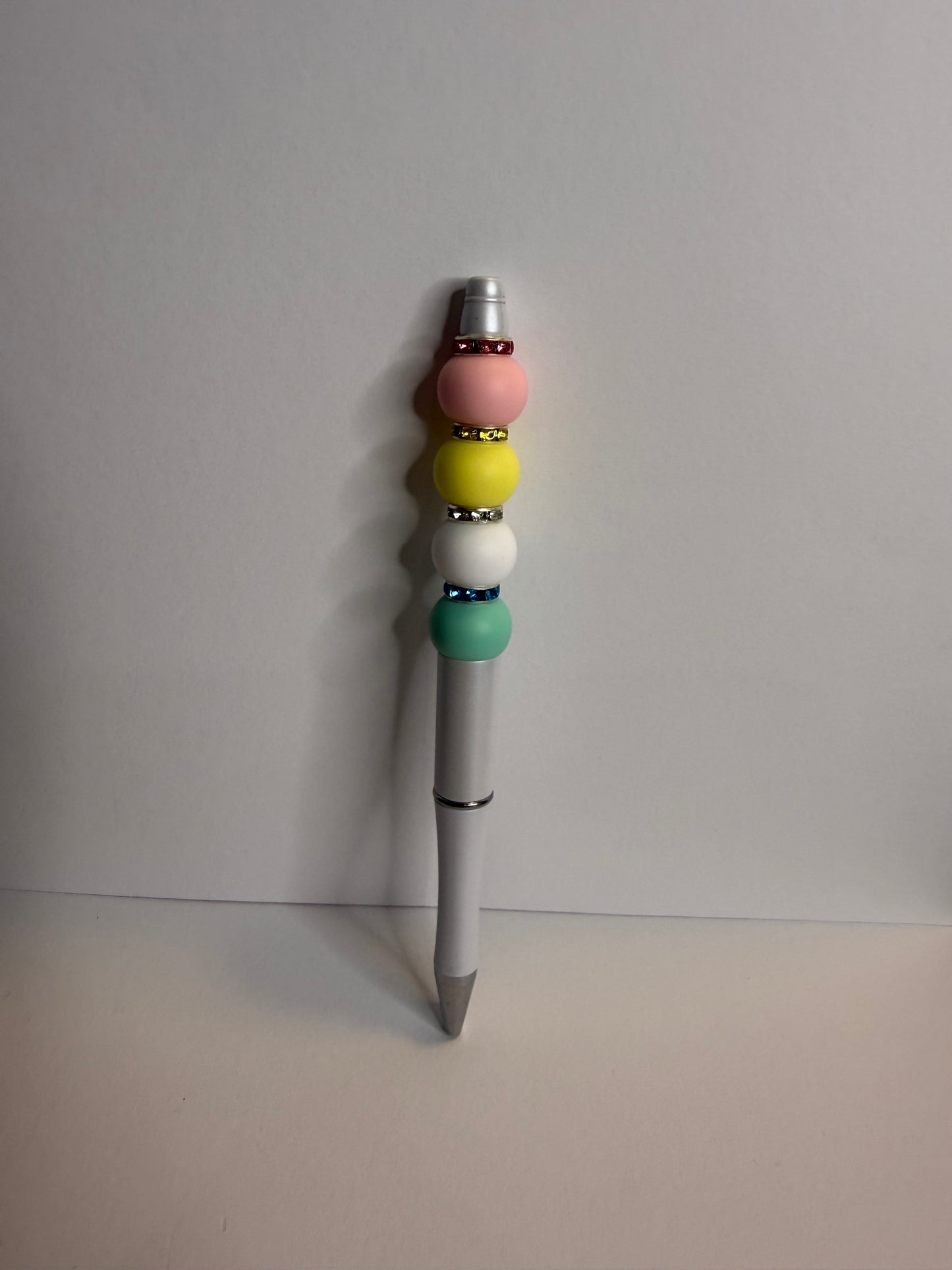 pastel on white premade pen