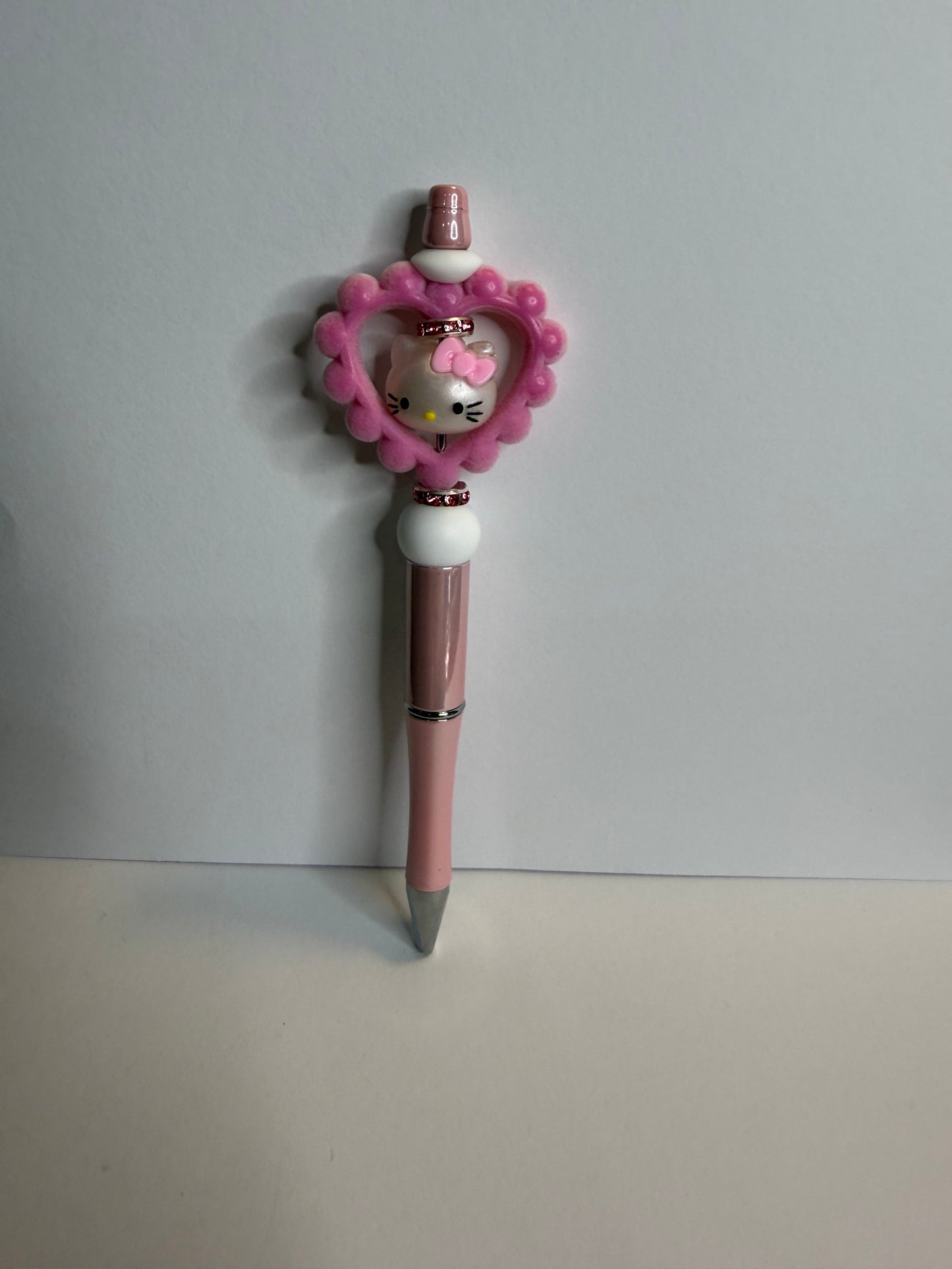 pink heart frame HK premade pen