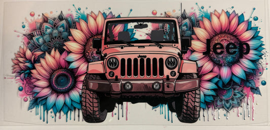 Jeep Tumbler Wrap/Decal