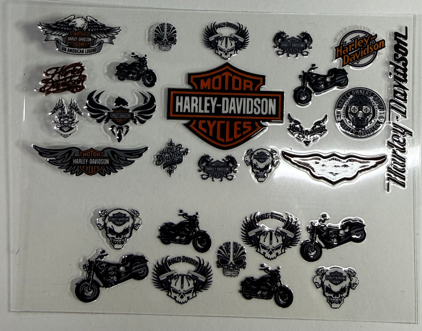 3oz Harley Decal