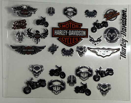 3oz Harley Decal