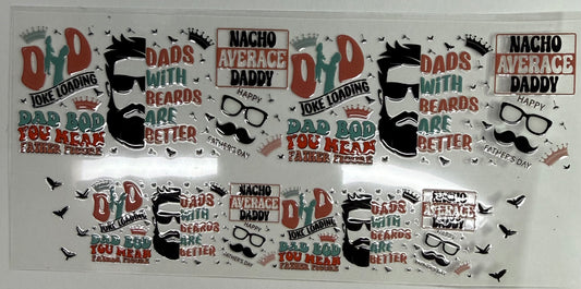 3oz Dad Decal