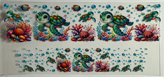 3oz Sea Turtle Decal