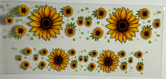 3oz Sunflower Decal
